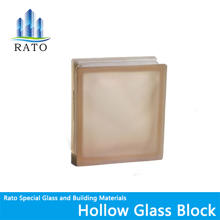 كتلة زجاجية زخرفية شفافة شفافة لتقسيم الجدار الداخلي