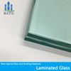 سلامة الزجاج الرقائقي سعر 6.38 مم 8.38 مم 8.76 مم PVB زجاج مصفح ملون وشفاف
