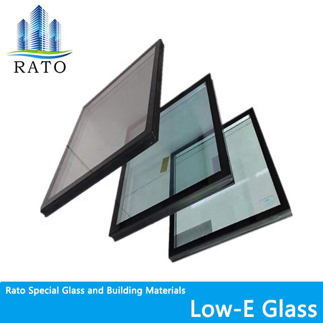 زجاج منخفض الانبعاث الزجاجي مزدوج مزدوج ثلاثي فضي منخفض انبعاث منخفض قابل للانحناء