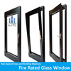  أفضل جودة حريق تصنيفها الأسود الصلب تصميم النوافذ تخصيص إطار فولاذي عالي الأداء